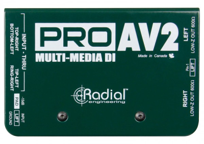 Radial PRO AV2 Multi-Media DI