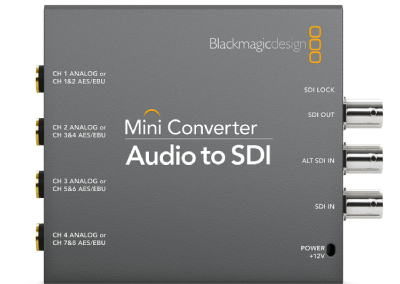 Blackmagic Design Mini Converter Audio to SDI