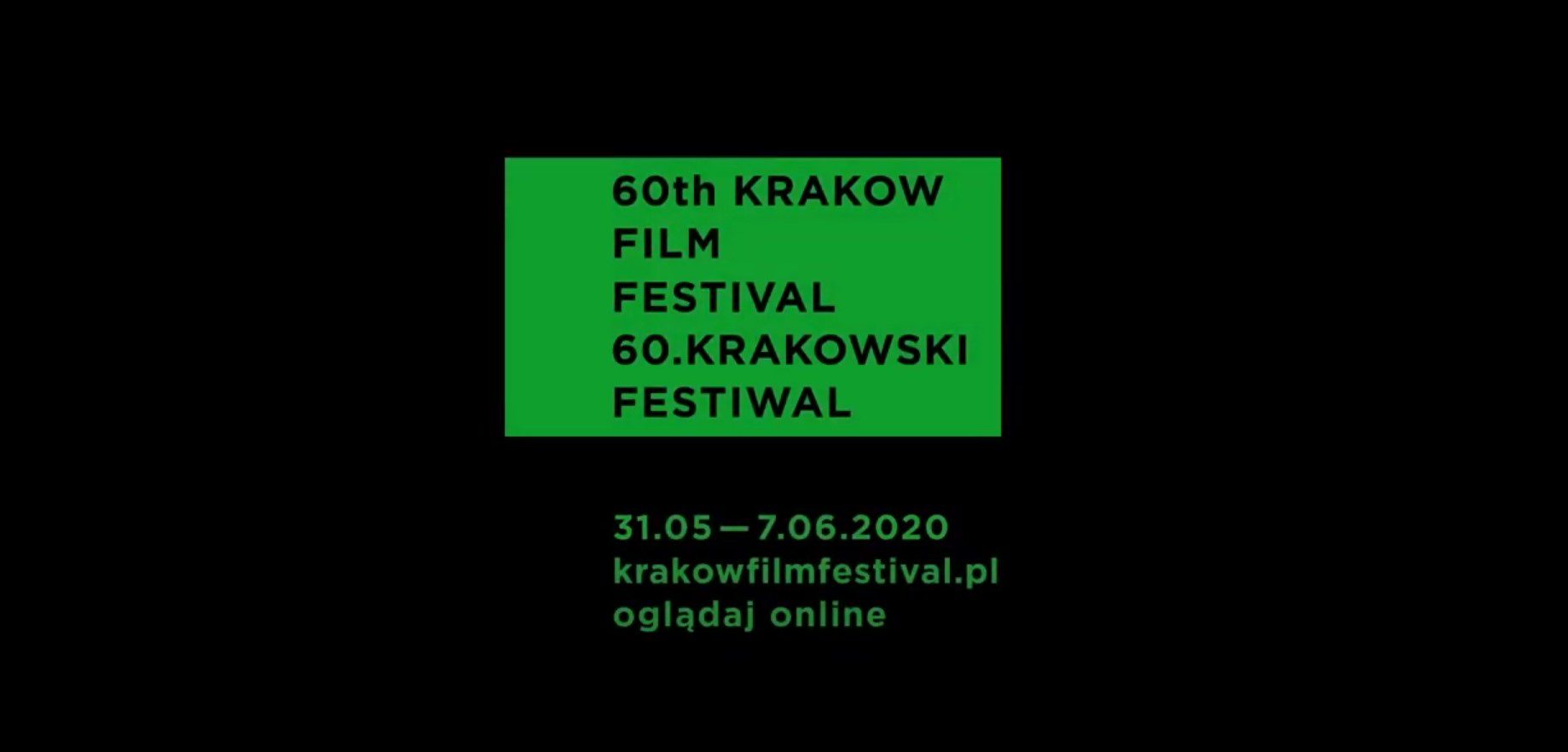 60 krakowski festiwal filmowy